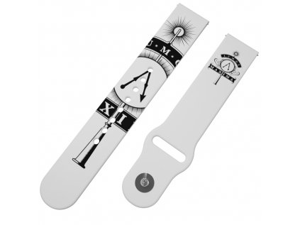 HARRY POTTER - LUMOS řemínek 22 mm0099 W72 WHT A