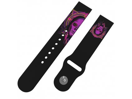 HARRY POTTER - SMRTIJED řemínek 22 mm0139 X13 BLK A