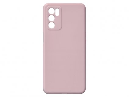 Jednobarevný kryt pískově růžový na Oppo A16 / A55OPPO A16 A55 pink