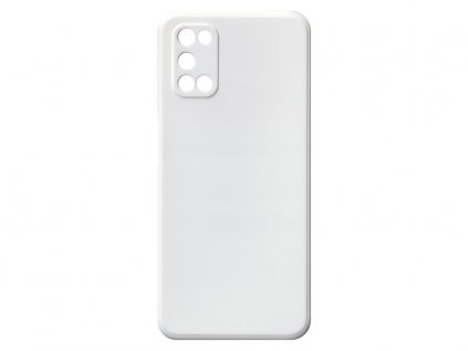 Jednobarevný kryt bílý na Oppo A52OPPO A52 white