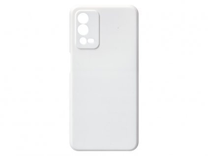 Jednobarevný kryt bílý na Oppo A55 4GOPPO A55 4G white