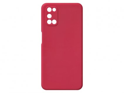 Jednobarevný kryt červený na Oppo A72OPPO A72 red