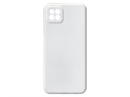 Jednobarevný kryt bílý na Oppo A73 5GOPPO A73 5G white