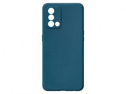 Jednobarevný kryt modrý na Oppo A74 4GOPPO A74 4G blue