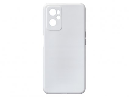 Jednobarevný kryt bílý na Oppo A96 4GOPPO A96 4G white