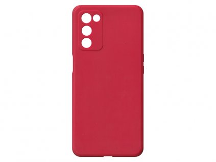 Jednobarevný kryt červený na Oppo A55 5GOPPO A55 5G red