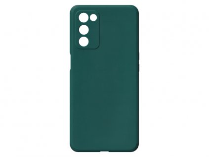 Jednobarevný kryt zelený na Oppo A55 5GOPPO A55 5G green
