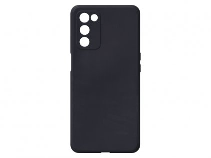 Jednobarevný kryt černý na Oppo A55 5GOPPO A55 5G black