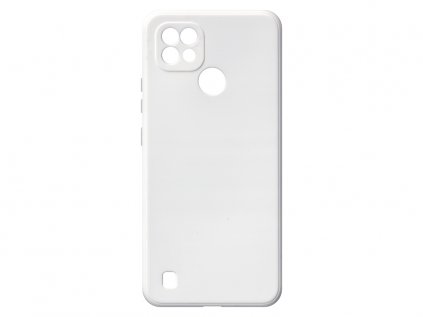 Jednobarevný kryt bílý na Oppo Realme C21OPPO REALME C21 white