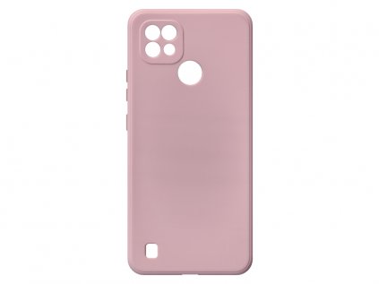 Jednobarevný kryt pískově růžový na Oppo Realme C21OPPO REALME C21 pink