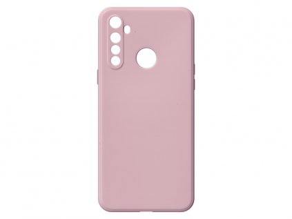 Jednobarevný kryt růžový na Oppo Realme 5OPPO REALME 5 pink