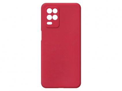Jednobarevný kryt červený na Oppo Realme 8 5GOPPO REALME 8 5G red