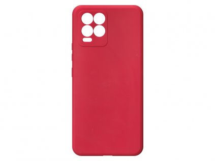 Jednobarevný kryt červený na Oppo Realme 8 Pro 4GOPPO REALME 8 PRO 4G red