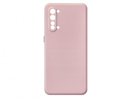 Jednobarevný kryt růžový na Oppo Reno 3 5GOPPO RENO 3 5G pink