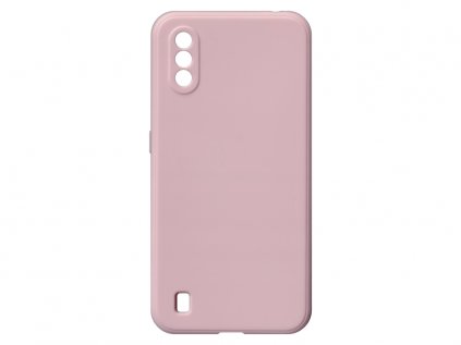 Jednobarevný kryt růžový na Samsung Galaxy A01 / A015 2020Samsung GALAXY A01 A015 2020 pink