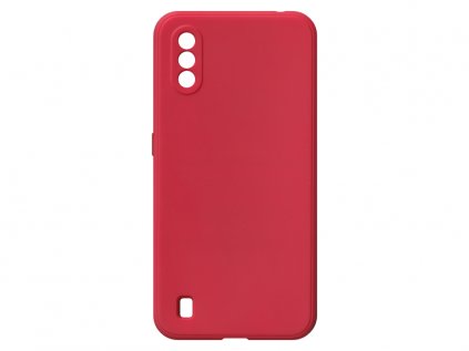 Jednobarevný kryt červený na Samsung Galaxy A01 / A015 2020Samsung GALAXY A01 A015 2020 red