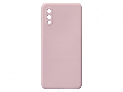 Jednobarevný kryt růžový na Samsung Galaxy A02GALAXY A02 pink