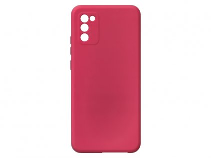 Jednobarevný kryt červený na Samsung Galaxy A02SGALAXY A02 S red