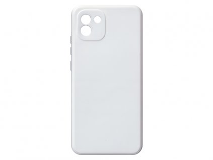 Jednobarevný kryt bílý na Samsung Galaxy A03A03 white