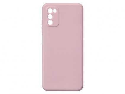 Jednobarevný kryt pískově růžový na Samsung Galaxy A03S / A037 GA03 S A037 G pink