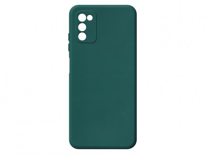 Jednobarevný kryt tmavě zelený na Samsung Galaxy A03S / A037 GA03 S A037 G green
