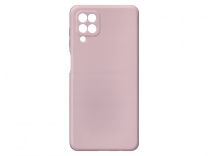 Jednobarevný kryt růžový na Samsung Galaxy A12GALAXY A12 pink