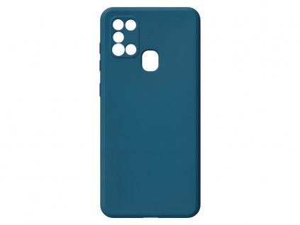 Jednobarevný kryt modrý na Samsung Galaxy A21SSAMSUNG GALAXY A21 S blue