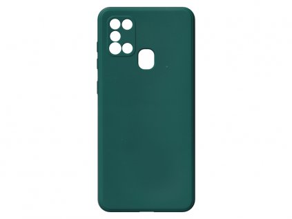 Jednobarevný kryt zelený na Samsung Galaxy A21SSAMSUNG GALAXY A21 S green