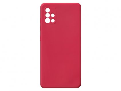 Jednobarevný kryt červený na Samsung Galaxy A51 / A515 4GSAMSUNG GALAXY A51 A515 4G red