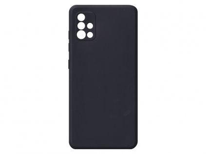 Jednobarevný kryt černý na Samsung Galaxy A51 / A515 4GSAMSUNG GALAXY A51 A515 4G black