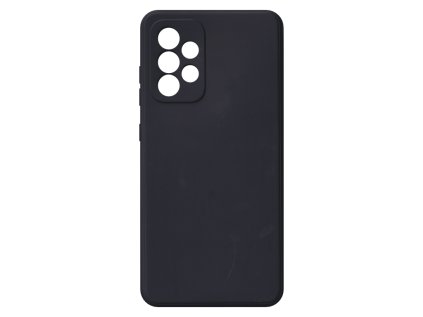 Jednobarevný kryt černý na Samsung Galaxy A52 5GSAMSUNG GALAXY A52 black