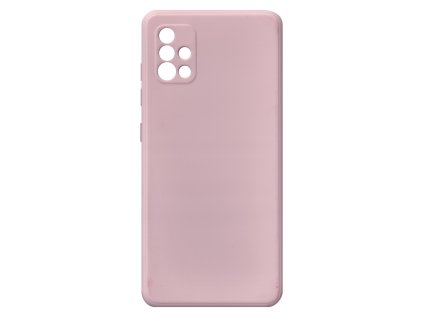 Jednobarevný kryt růžový na Samsung Galaxy A71 / A715 4GSAMSUNG GALAXY A71 A715 4G pink