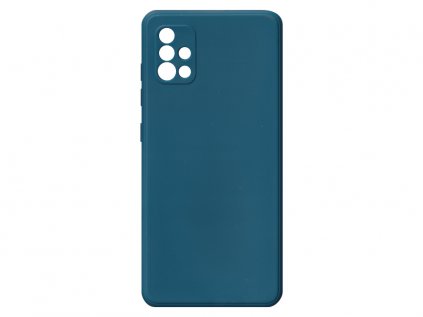 Jednobarevný kryt modrý na Samsung Galaxy A71 / A715 4GSAMSUNG GALAXY A71 A715 4G blue