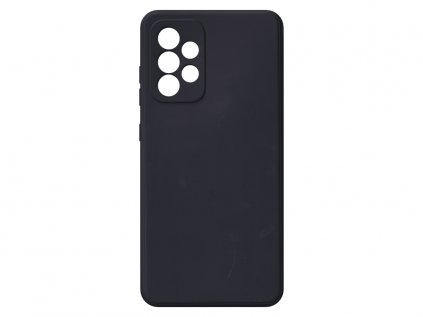Jednobarevný kryt černý na Samsung Galaxy A72 5GSAMSUNG GALAXY A72 5G black