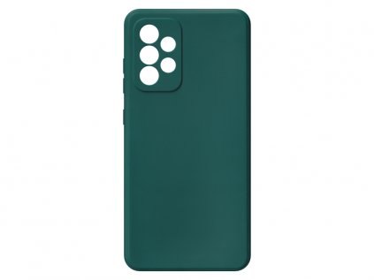 Jednobarevný kryt zelený na Samsung Galaxy A73 5GSAMSUNG GALAXY A73 5G green