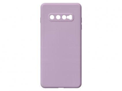 Jednobarevný kryt fialový na Samsung Galaxy S10 PlusSAMSUNG GALAXY S10+ levander