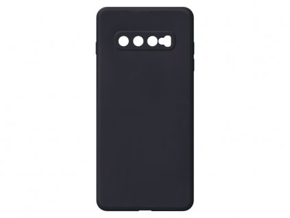 Jednobarevný kryt černý na Samsung Galaxy S10 PlusSAMSUNG GALAXY S10+ black