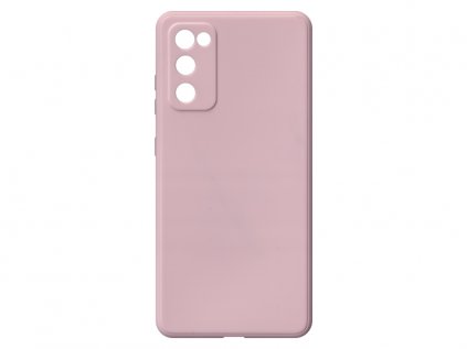 Jednobarevný kryt růžový na Samsung Galaxy S20 LiteSAMSUNG GALAXY S20 LITE pink