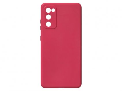 Jednobarevný kryt červený na Samsung Galaxy S20 LiteSAMSUNG GALAXY S20 LITE red