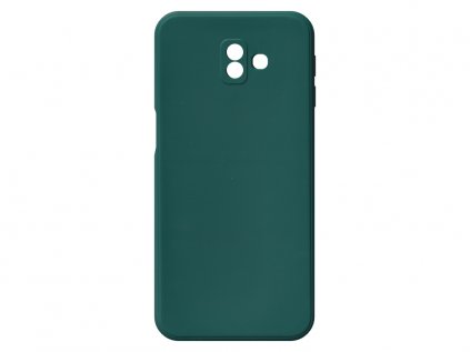 Jednobarevný kryt zelený na Samsung Galaxy J6 PlusSAMSUNG GALAXY J6+ green