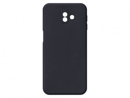 Jednobarevný kryt černý na Samsung Galaxy J6 PlusSAMSUNG GALAXY J6+ black