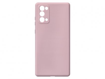 Jednobarevný kryt růžový na Samsung Galaxy Note 20 5GSAMSUNG GALAXY NOTE 20 20 5G pink