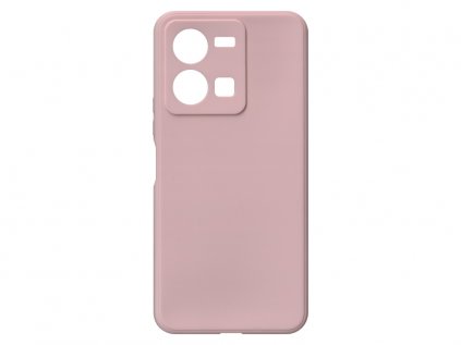 Jednobarevný kryt růžový na Vivo Y35 2022VIVO Y35 2022 right pink