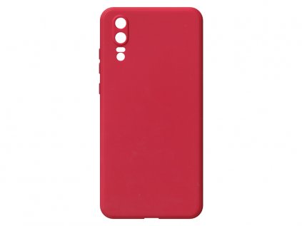 Jednobarevný kryt červený na Huawei P20HUAWEI P20 red