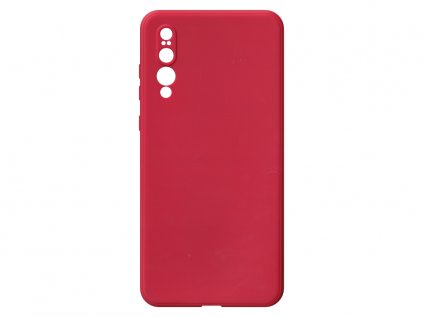Jednobarevný kryt červený na Huawei P20 ProHUAWEI P20 PRO red