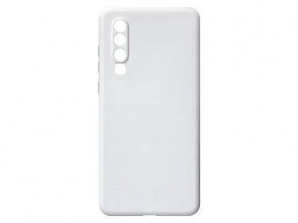 Jednobarevný kryt bílý na Huawei P30HUAWEI P30 white