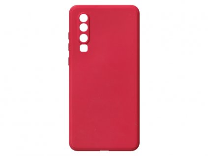 Jednobarevný kryt červený na Huawei P30HUAWEI P30 red