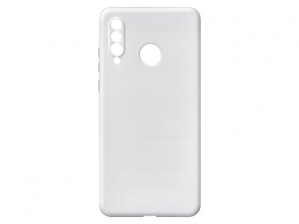 Jednobarevný kryt bílý na Huawei P30 LiteHUAWEI P30 LITE white