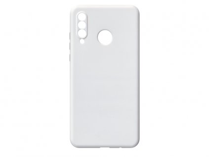 Jednobarevný kryt bílý na Huawei P30 Lite 2020HUAWEI P30 LITE 2020 white