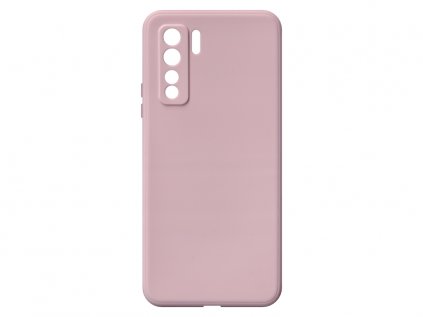 Jednobarevný kryt pískově růžový na Huawei P40 Lite 5GHUAWEI P40 LITE 5G pink